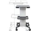 Chariot en acier inoxydable – PhysioEsthetika 3